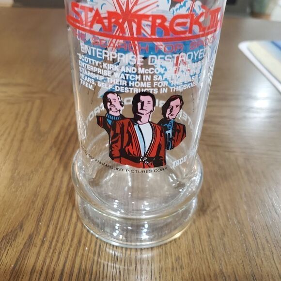 VINTAGE Star Trek III glass - Picture 3 of 4